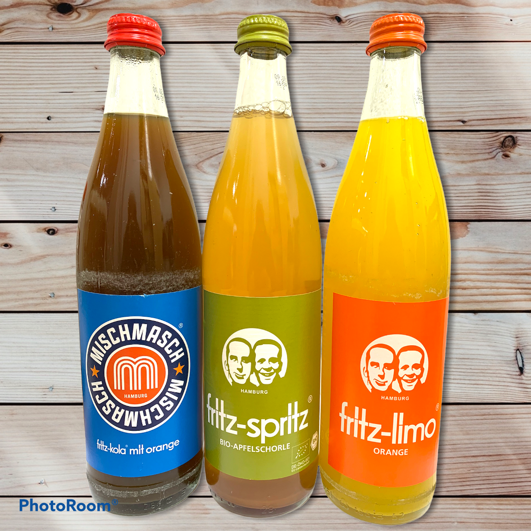 Fritzkola 10x0,5l versch.Sorten